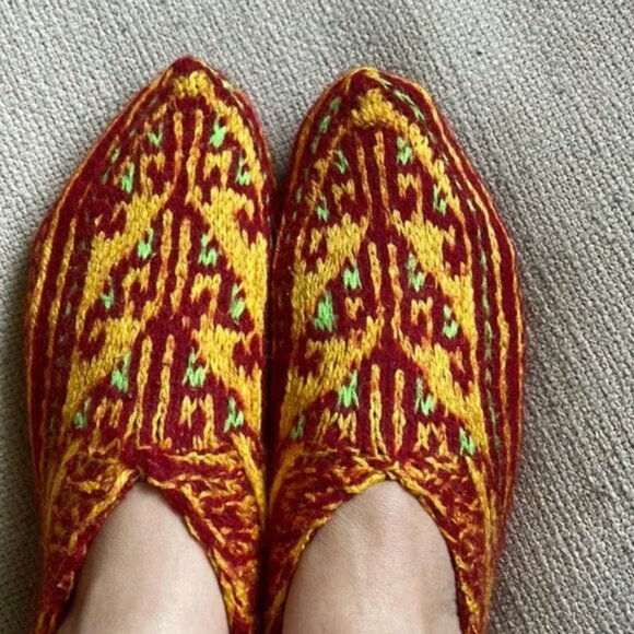 Hand Crafted Accessories - wool socks, wool slippers